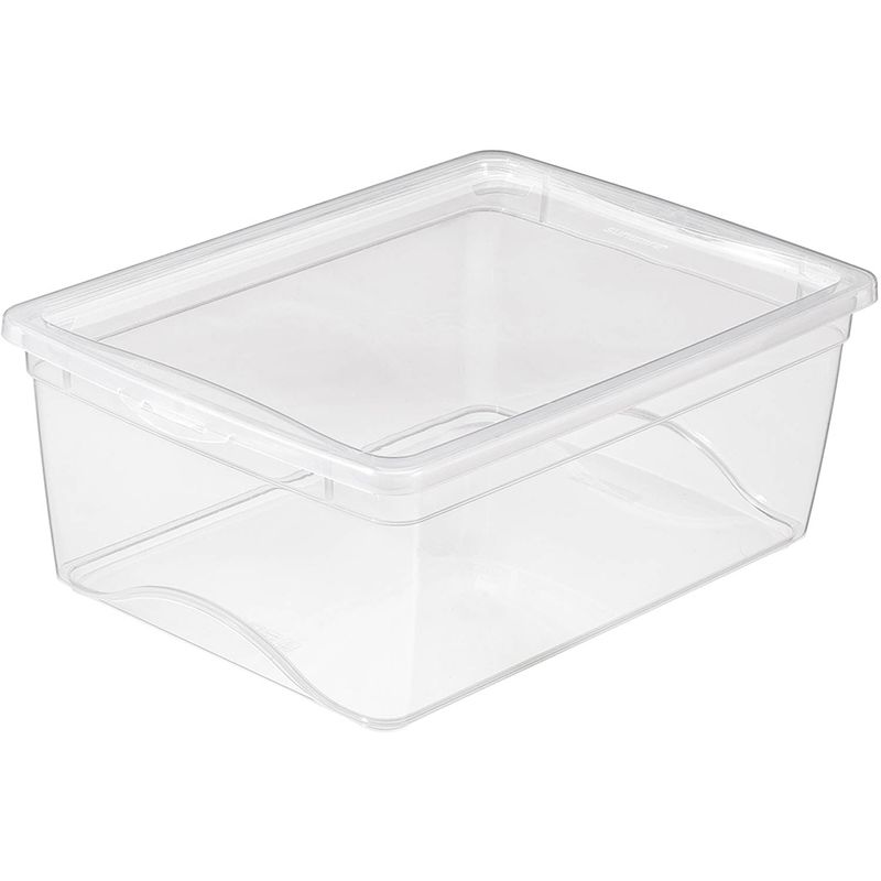 Foto van Sunware - omega opbergbox 11l transparant - 38 x 27 x 14,5 cm