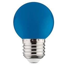 Foto van Led lamp - romba - blauw gekleurd - e27 fitting - 1w