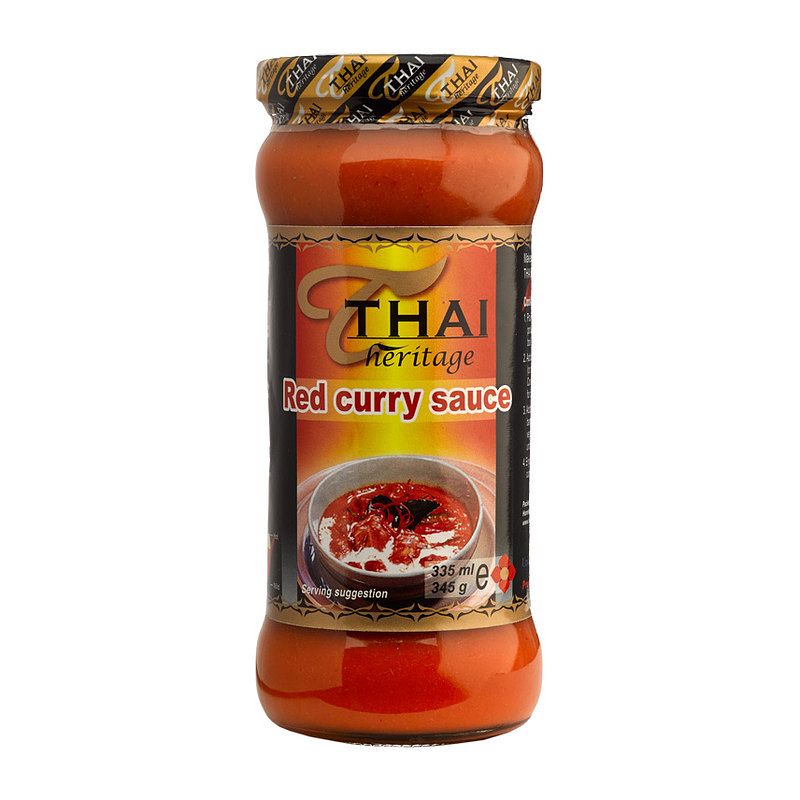 Foto van Rode curry saus - 345 ml