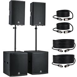 Foto van Devine onyx 2.2 speakerset 15a + 18sa