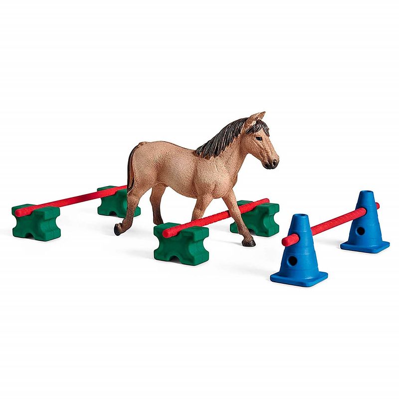 Foto van Schleich farm world pony slalom