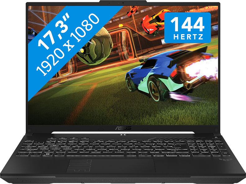 Foto van Asus tuf gaming a17 fa707nv-hx023w