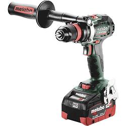 Foto van Metabo bs 18 ltx bl q i 602359660 accu-schroefboormachine 18 v 5.5 ah li-ion incl. 2 accus, incl. koffer, incl. lader