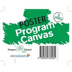 Foto van Poster program canvas