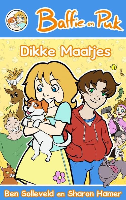 Foto van Baffie en puk - dikke maatjes - ben solleveld - paperback (9789402100327)