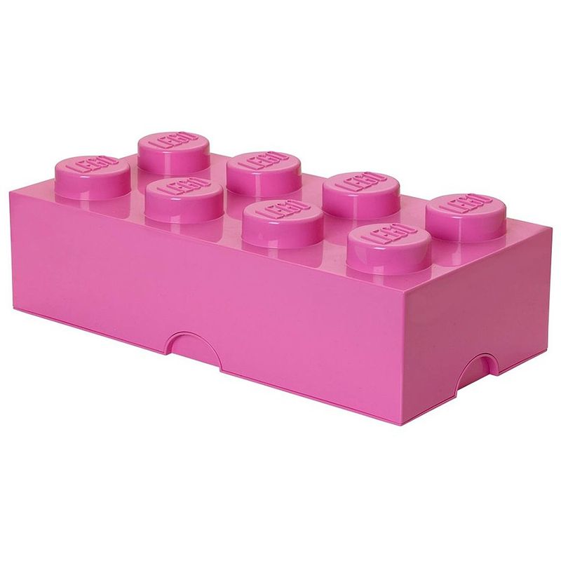 Foto van Lego brick 8 opbergbox - fuchisa