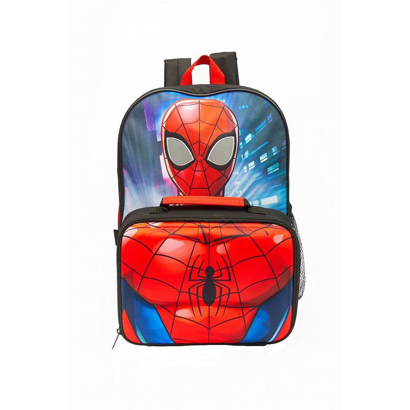 Foto van Spiderman 3 delig rugzak lunchbag en waterfles vanaf 6 jaar