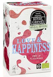 Foto van Royal green love and happiness thee