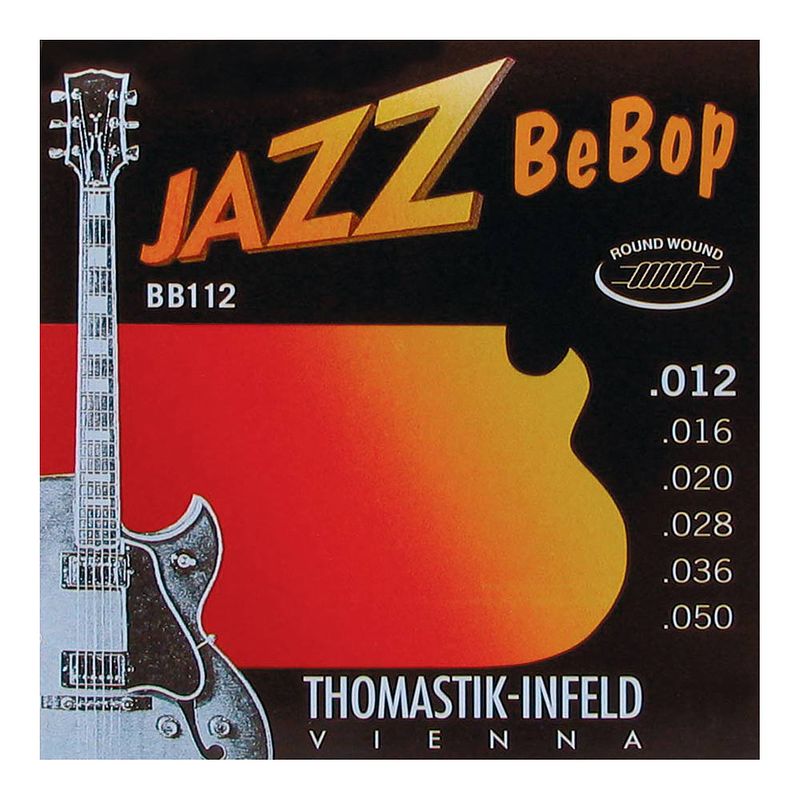 Foto van Thomastik-infeld bb112 jazz bebop roundwound light