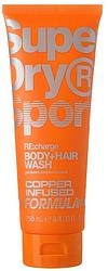 Foto van Superdry sport re-charge body & hair wash