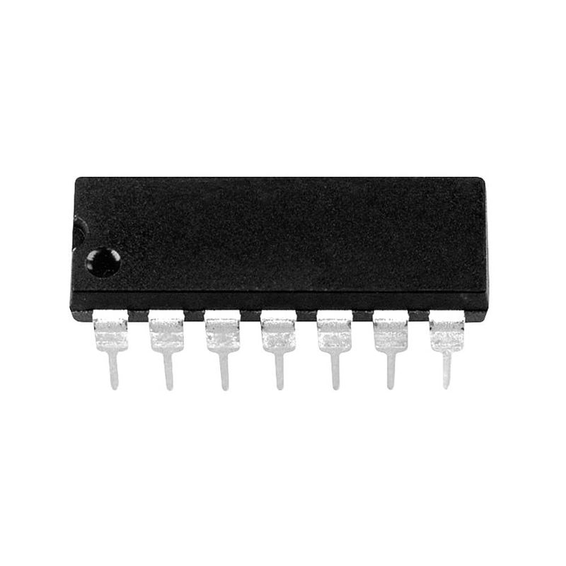 Foto van Texas instruments cd4066be interface-ic - analog switches tube