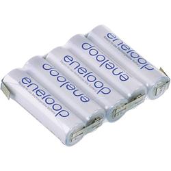 Foto van Panasonic eneloop reihe f1x5 accupack aantal cellen: 5 batterijgrootte: aa (penlite) z-soldeerlip nimh 6 v 1900 mah