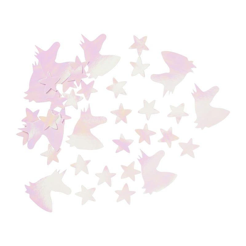 Foto van Confetti unicorn - roze