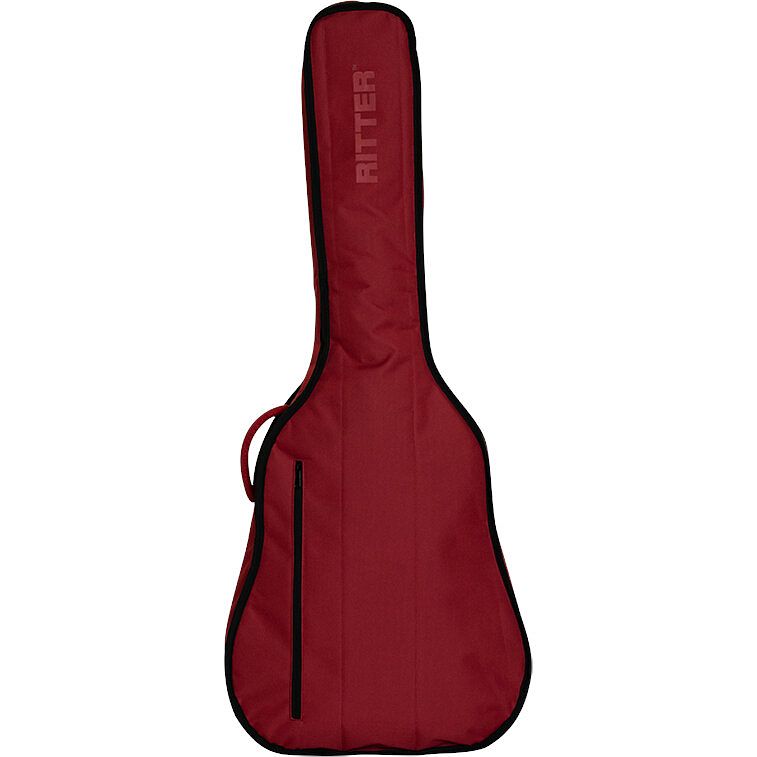 Foto van Ritter bags films rgf0-d/srd gigbag voor dreadnought gitaar spicey red