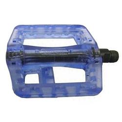 Foto van Vwp platformpedaal bmx clear 9/16 inch blauw per set