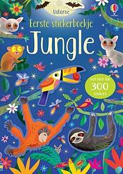 Foto van Eerste stickerboekje jungle - paperback (9781801310123)