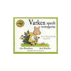 Foto van Varken speelt verstoppertje