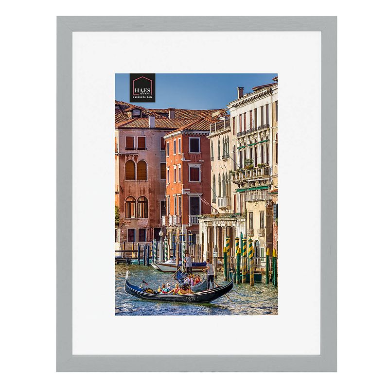 Foto van Haes deco - houten fotolijst venezia grijs 20x30 of 30x40 -sp13140