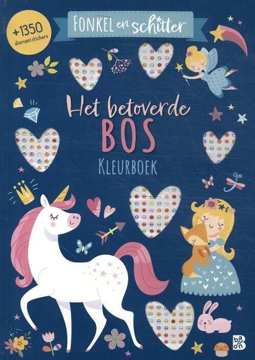 Foto van Het betoverde bos kleurboek - paperback (9789403233062)