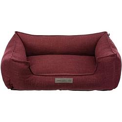 Foto van Trixie talis bed - 80 x 60 cm - bessenrood - voor honden