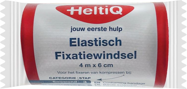 Foto van Heltiq elastisch fixatiewindsel 4 m x 6cm bij jumbo