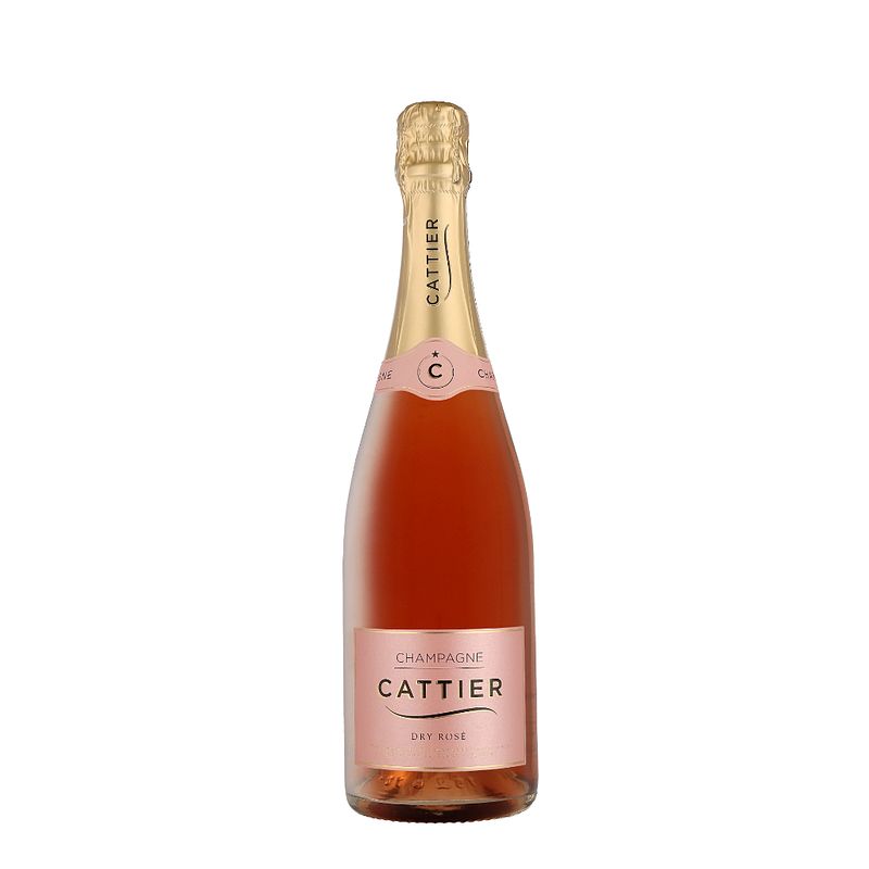 Foto van Cattier dry rose 75cl wijn