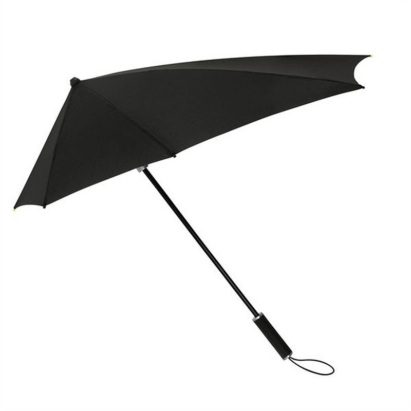 Foto van Stormaxi storm paraplu zwart windproof 100 cm - paraplu's