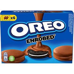 Foto van Oreo koekjes omhuld met melkchocolade 6 x 2 stuks 246g bij jumbo