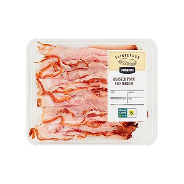 Foto van Jumbo roasted pork flinterdun ca. 110g