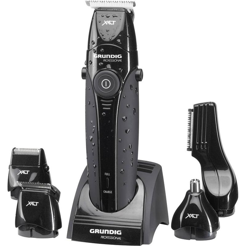 Foto van Grundig mt8240 tondeuse, baardtrimmer, bodygroomer afspoelbaar zwart