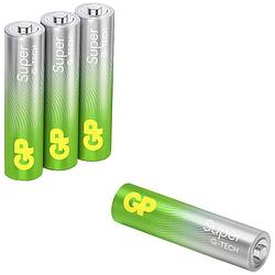 Foto van Gp batteries gppca24as530 aaa batterij (potlood) alkaline 1.5 v 4 stuk(s)