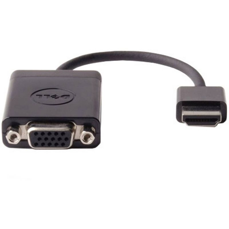 Foto van Dell daubnbc084 adapter [1x hdmi-stekker - 1x vga-bus] zwart