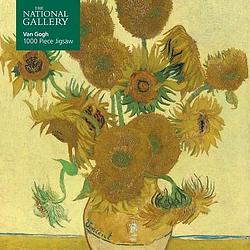 Foto van Adult jigsaw puzzle national gallery: vincent van gogh, sunflowers - puzzel;puzzel (9781787556164)