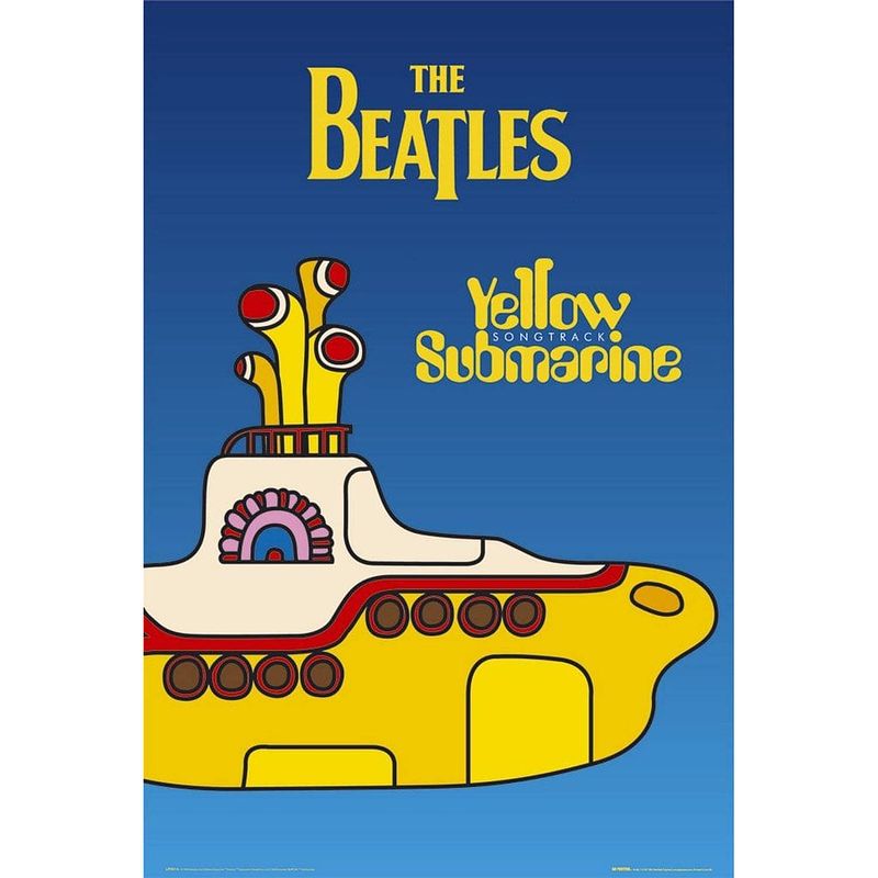 Foto van Gbeye the beatles yellow submarine cover poster 61x91,5cm