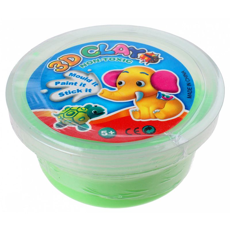 Foto van Lg-imports 3d klei putty 8,5 cm groen