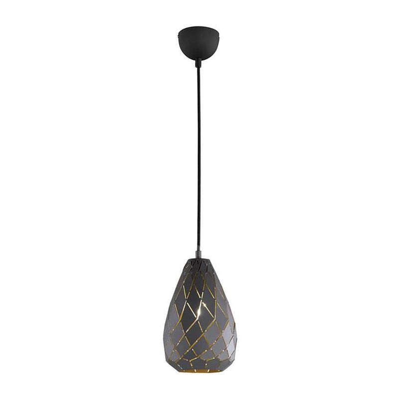 Foto van Trio - hanglamp, onyx, antraciet