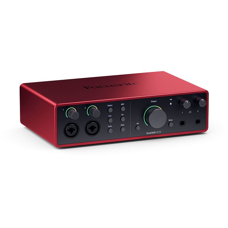 Foto van Focusrite scarlett 16i16 4th gen audio interface