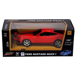 Foto van Radiografisch bestuurbare auto ford 1:24 mustang mach 1 rood