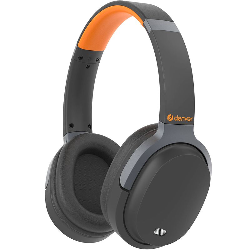 Foto van Denver bluetooth koptelefoon - noise canceling - over ear - draadloos - handsfree bellen - btn210