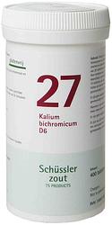 Foto van Pfluger celzout 27 kalium bichromicum d6 tabletten