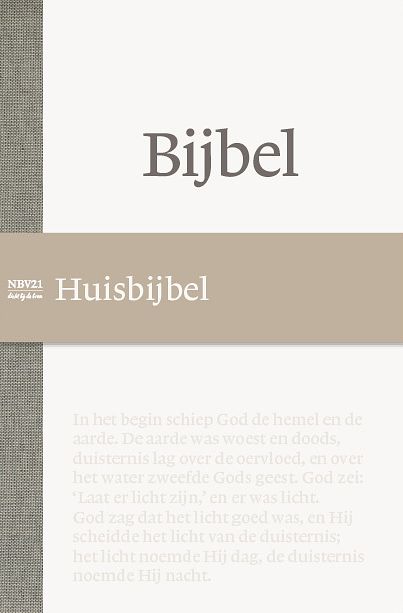 Foto van Bijbel nbv21 huisbijbel - nbg - hardcover (9789089124036)