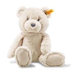 Foto van Steiff knuffel soft cuddly friends teddybeer bearzy, beige