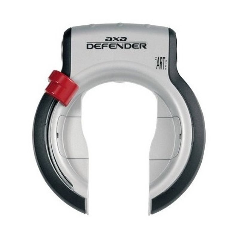 Foto van Axa ringslot defender rl art-2 zilvergrijs, rood