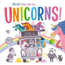 Foto van Rebo productions kinderboek uh-oh! unicorns junior papier
