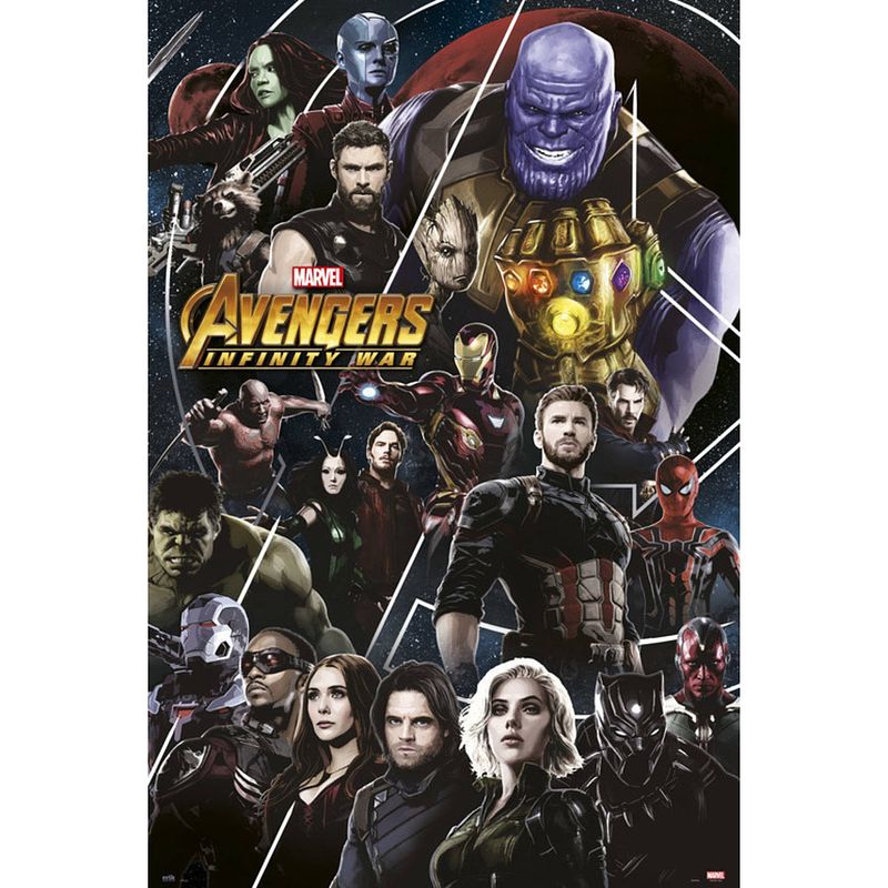 Foto van Grupo erik avengers infinity war 2 poster 61x91,5cm