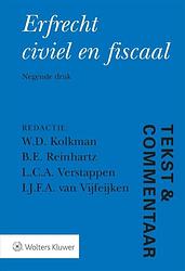 Foto van Erfrecht civiel en fiscaal - hardcover (9789013168426)