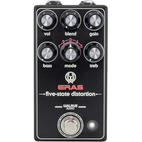 Foto van Walrus audio eras retro edition five-state high-gain distortion effectpedaal