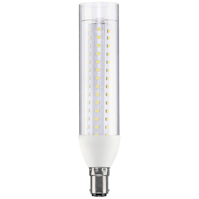 Foto van Paulmann 28891 led-lamp energielabel e (a - g) b15d ballon 9.5 w neutraalwit (ø x h) 36 mm x 165 mm 1 stuk(s)