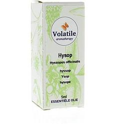 Foto van Volatile hysop (hyssopus officinalis) 5ml