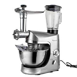 Foto van Turbotronic tt-007 foodprocessor / keukenmachine 2000w 5l - zilver